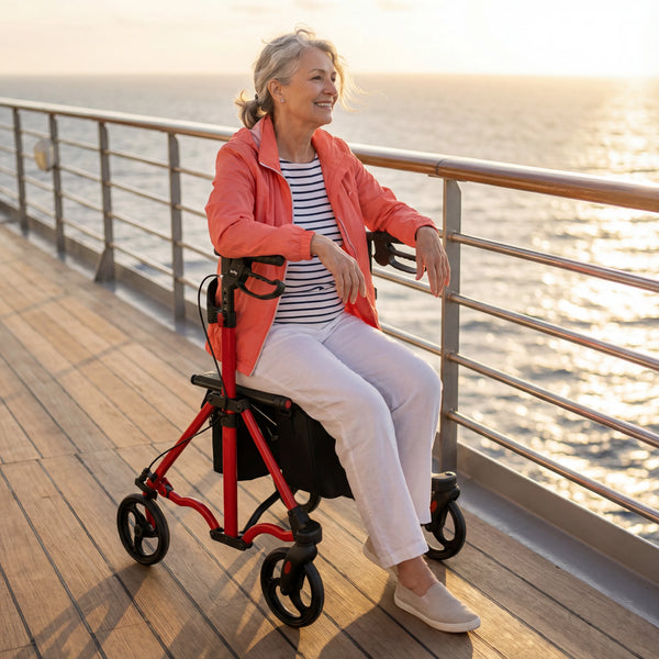 Benefits of Upgrading to a 4 Wheeled Walker
