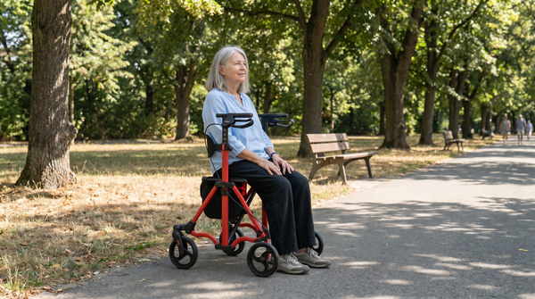 Elderly Stroller: Breaking the Stigma of Using Walking Aids