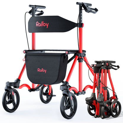 Compact Master II Rollator Walker with Seat, 2026 New Model