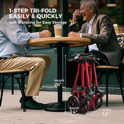 Compact Master Rollator Walker