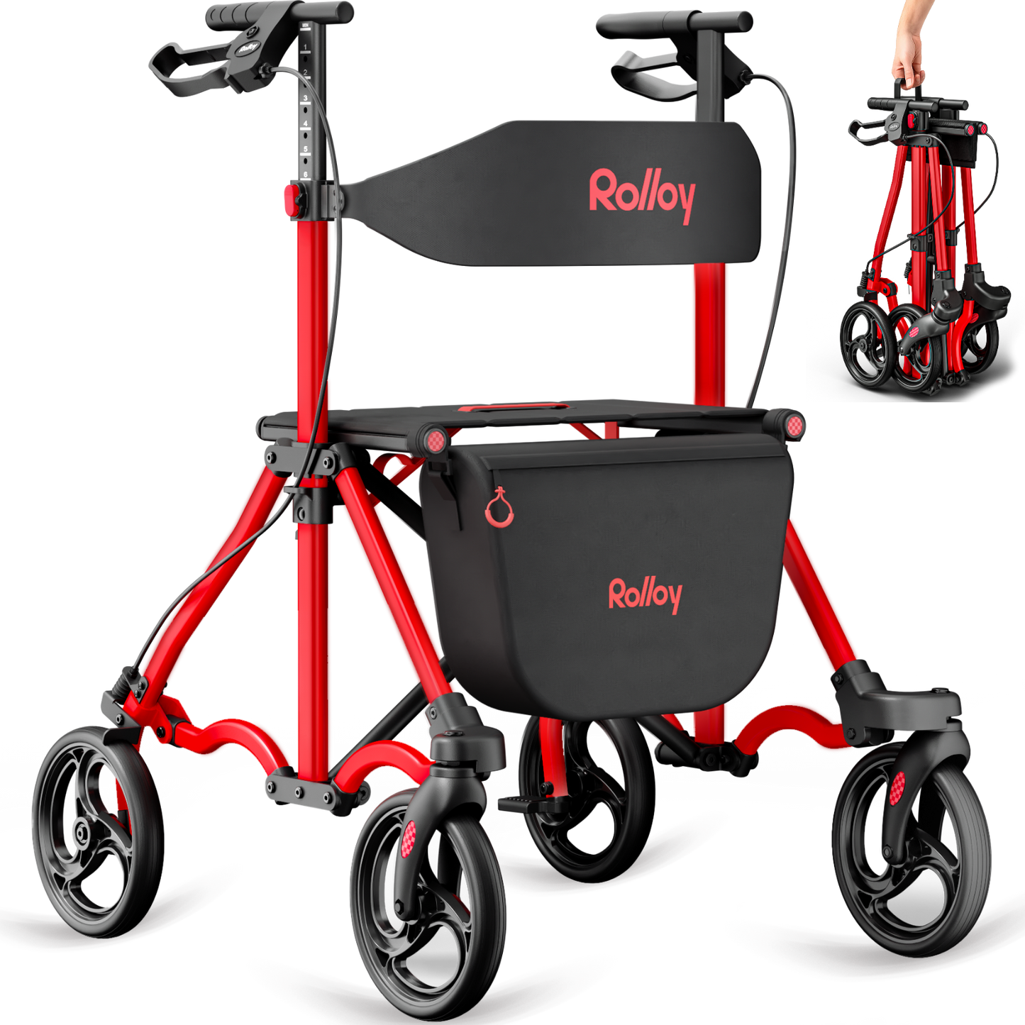 [Open-Box Sale]Compact Master Rollator Walker