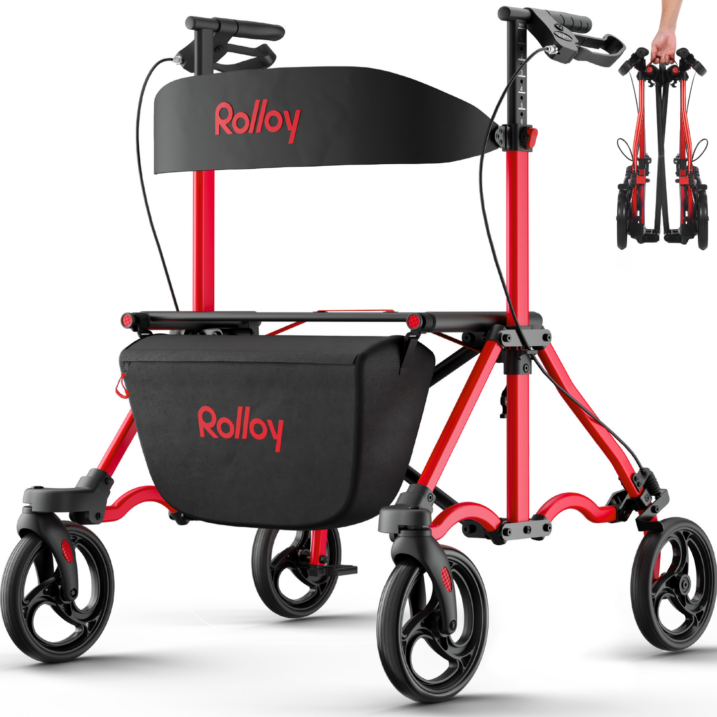 [Open-Box Sale]Compact Master Rollator Walker