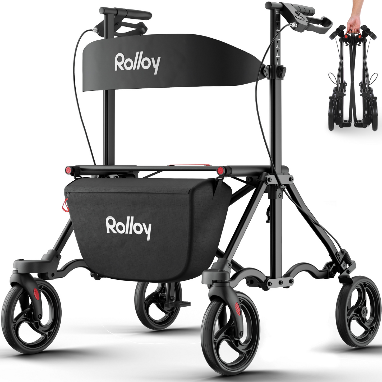 Compact Master Rollator Walker