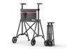 The black color 2 wheel walker