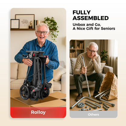 [Open-Box Sale]Compact Master Rollator Walker