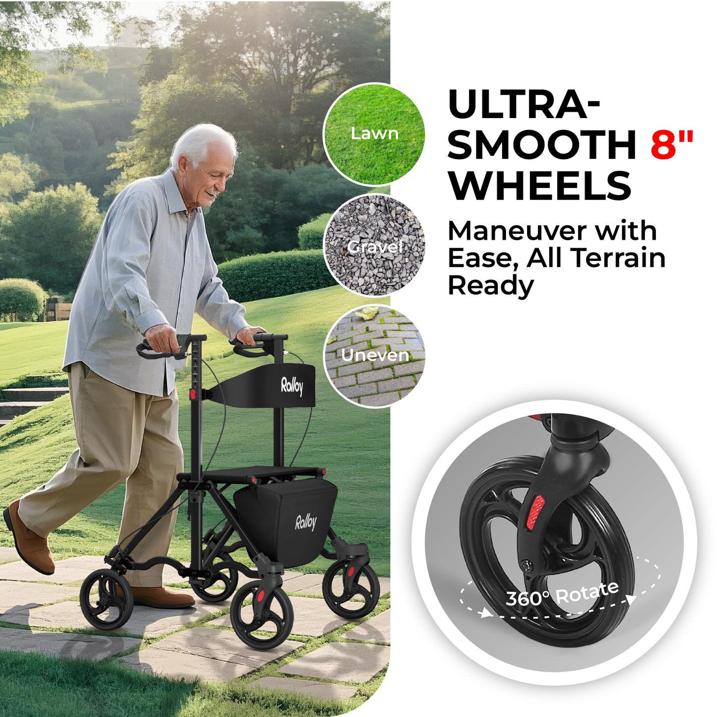 [Used Sale]Compact Master Rollator Walker