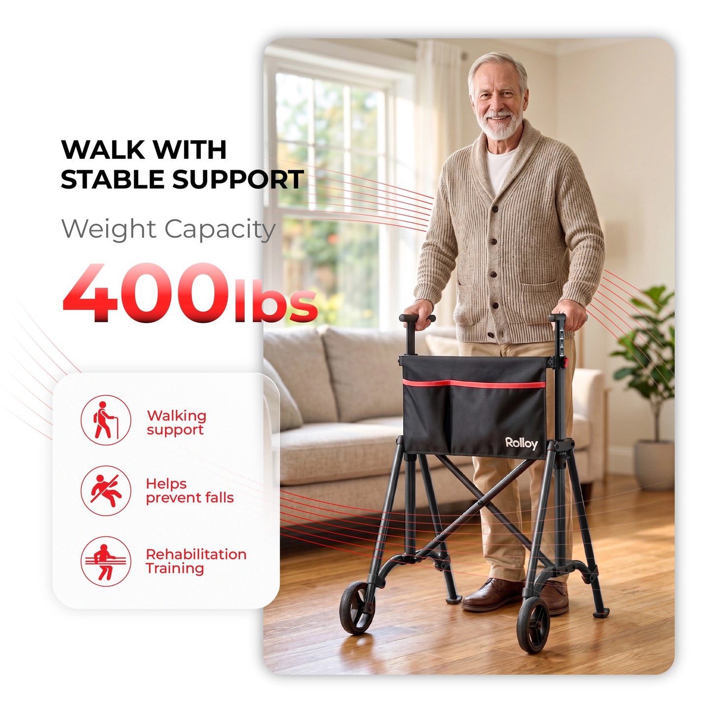 [Used Sale]Compact Master 2-Wheel Walker