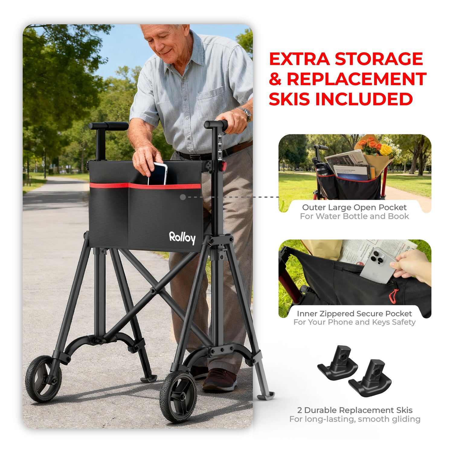 [Used Sale]Compact Master 2-Wheel Walker