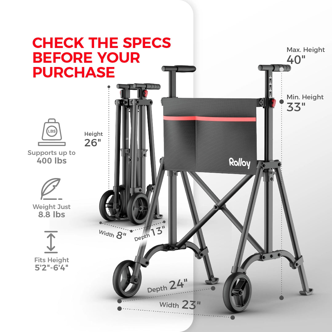 [Used Sale]Compact Master 2-Wheel Walker