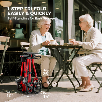 Compact Master Rollator Walker