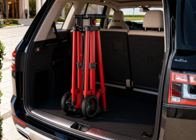 Standard Walker with Front Wheels | Rolloy Lightweight Senior Walker