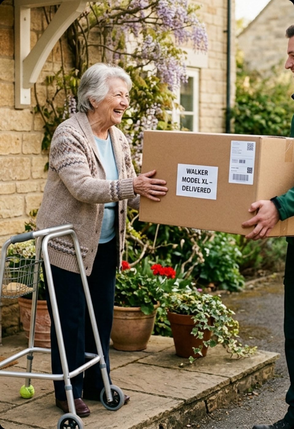 Senior receiving package (placeholder)